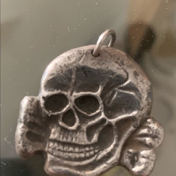 Solid Sterling Silver Skeleton Pendant - Picture 3 of 4